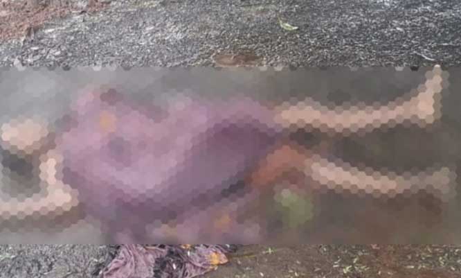 एक महिला का शव संदिग्ध अवस्था में मिला