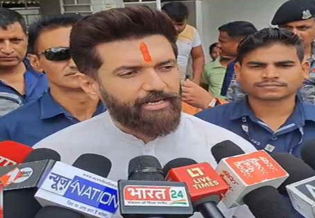 केनदीय मंती चिराग पासवान केनदीय मंती चिराग पासवान
