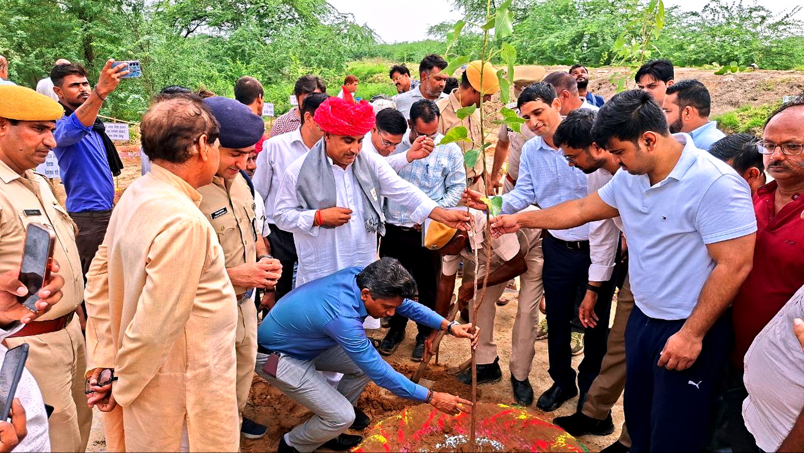 हरियाली तीज : चार लाख से अधिक पौधारोपण, लिया ‘हरियालो धौलपुर’ का संकल्प हरियाली तीज : चार लाख से अधिक पौधारोपण, लिया ‘हरियालो धौलपुर’ का संकल्प