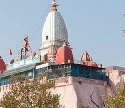 हरिद्वार में एक पहाड़ी पर स्थित मनसा देवी मंदिर