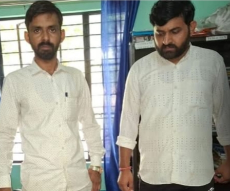 67 लाख रुपये नकदी के साथ गिरफ्तार आरोपितों की तस्वीर। 67 लाख रुपये नकदी के साथ गिरफ्तार आरोपितों की तस्वीर।