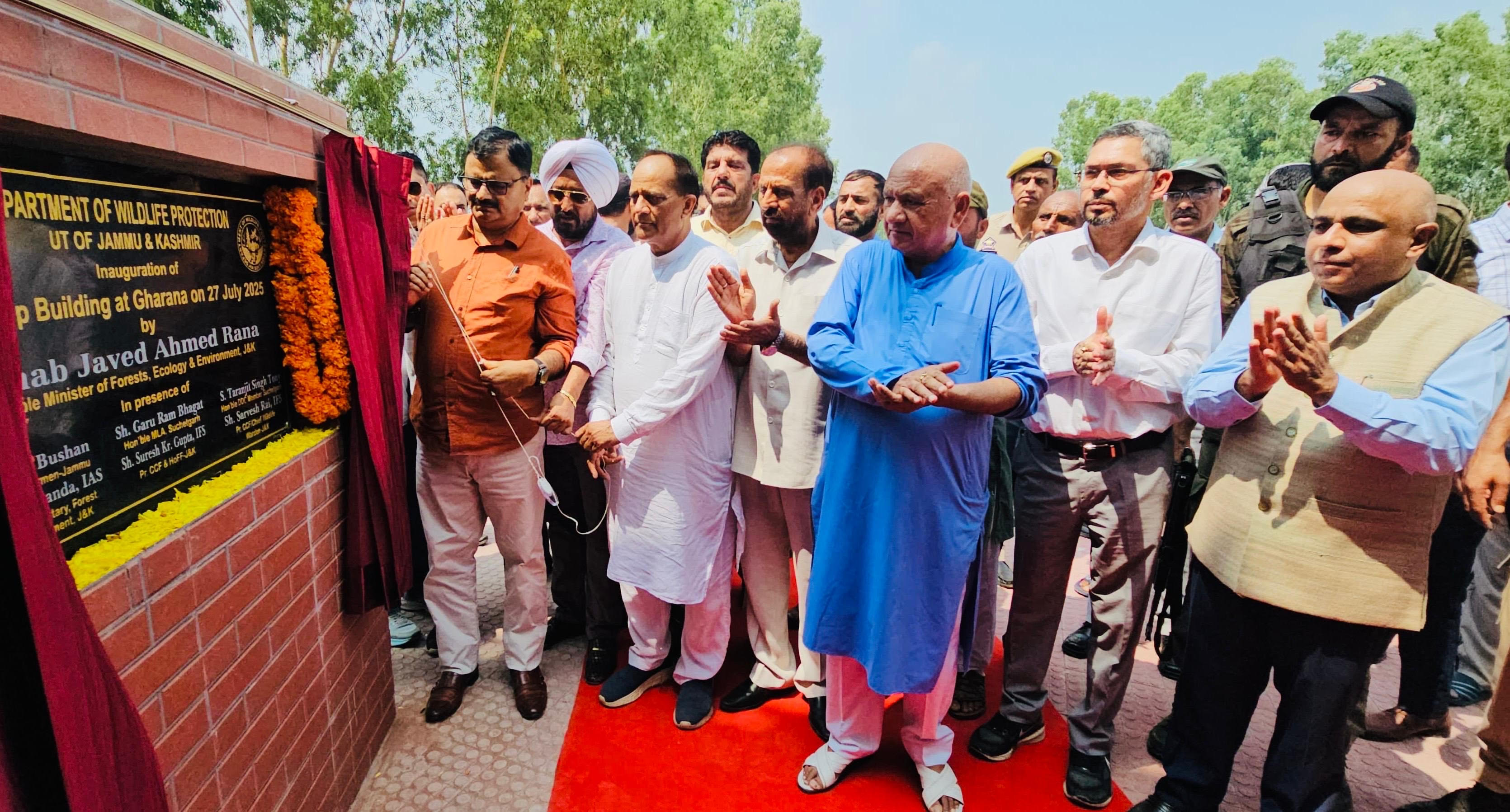 Rana inaugurates state-of-the-art eco-stop at Gharana Wetland Rana inaugurates state-of-the-art eco-stop at Gharana Wetland