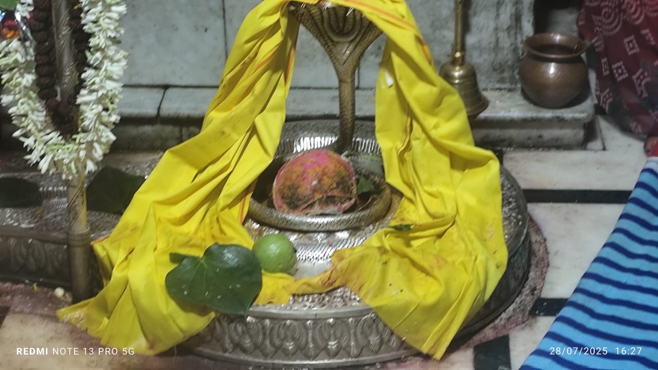 नर्मदा मंदिर में अमरकंठ महादेव