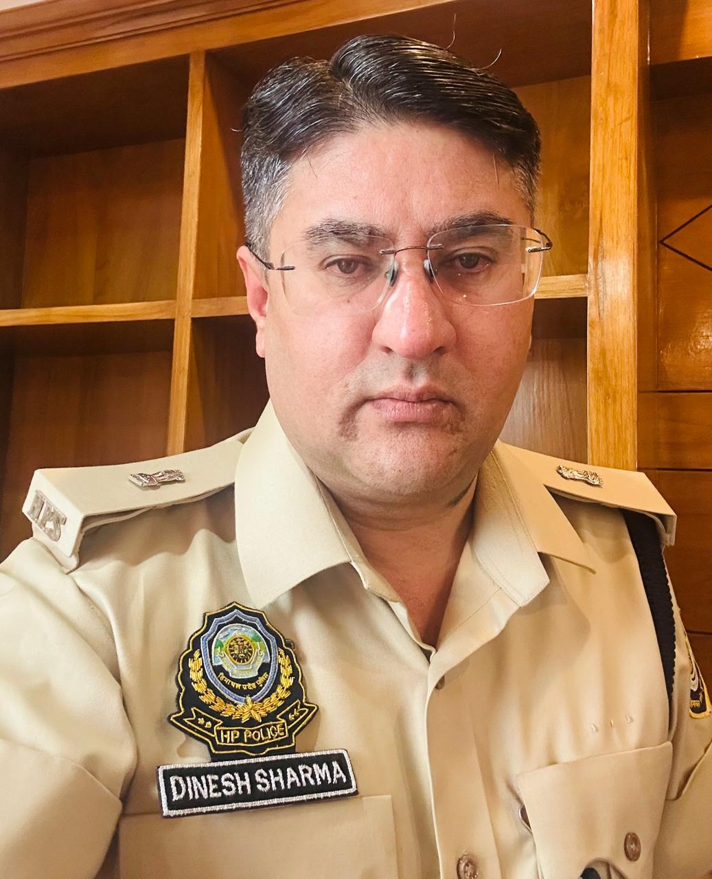 साइबर क्राइम के एएसपी दिनेश शर्मा