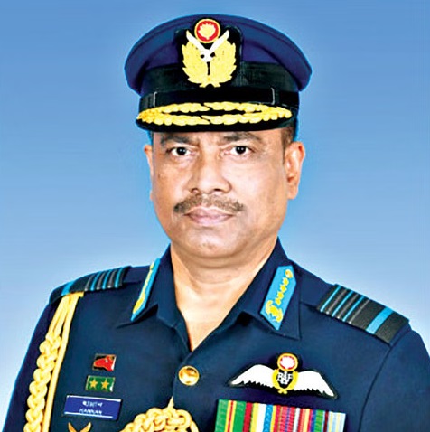 बांग्लादेश के पूर्व वायुसेना प्रमुख एयर चीफ मार्शल शेख अब्दुल हन्नान। फोटो- दे डेली स्टार
