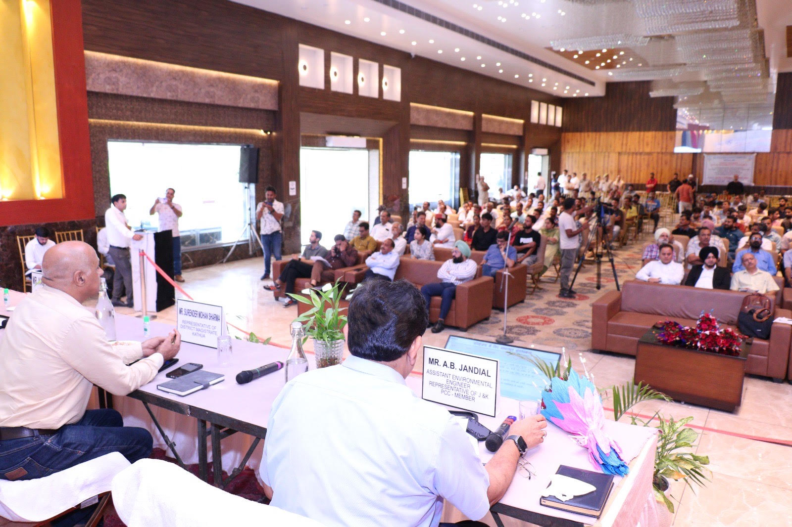 Public hearing held for environmental clearance of cement unit to be set up at Meerut and Nagrota in Kathua Public hearing held for environmental clearance of cement unit to be set up at Meerut and Nagrota in Kathua