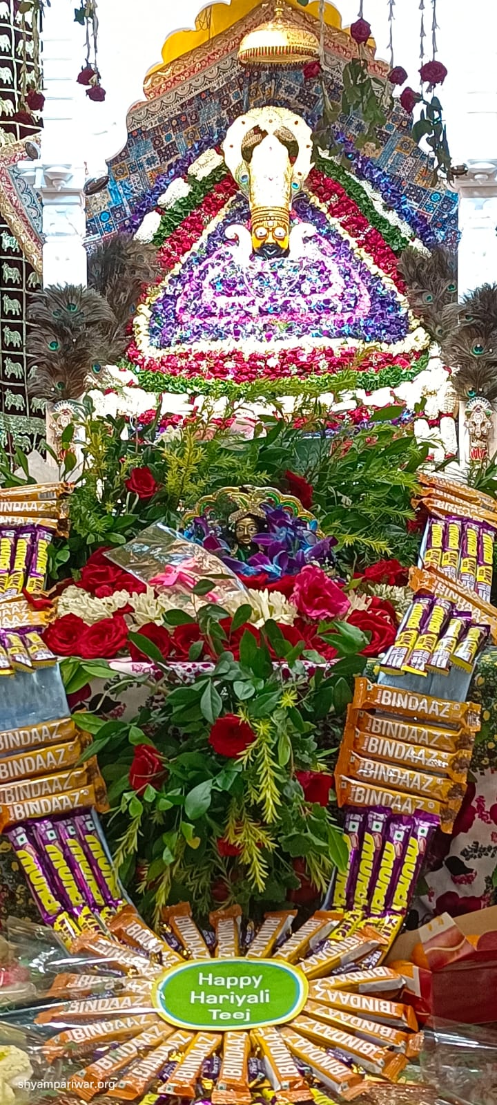 श्याम बाबा का श्रृंगार श्याम बाबा का श्रृंगार