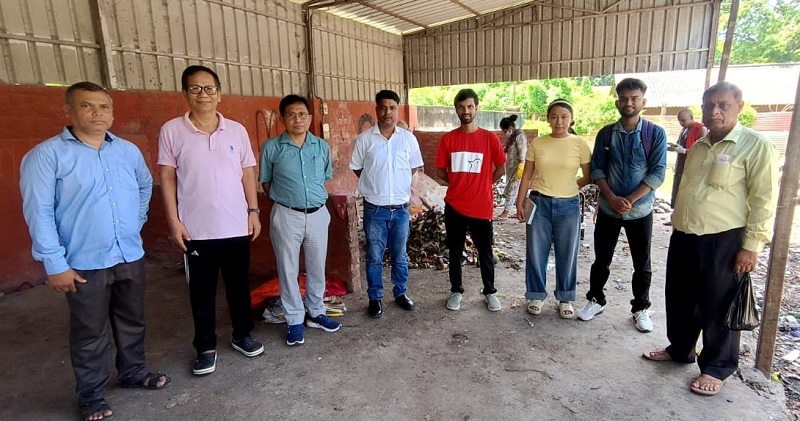 पूसीरे का अपशिष्ट प्रबंधन के लिए आईआईटी गुवाहाटी के साथ साझेदारी के तहत सर्वेक्षण का दृश्य पूसीरे का अपशिष्ट प्रबंधन के लिए आईआईटी गुवाहाटी के साथ साझेदारी के तहत सर्वेक्षण का दृश्य