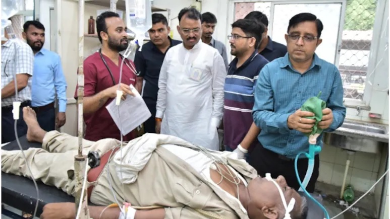 उपमुख्यमंत्री बैरवा की सुरक्षा में तैनात एक जवान की सड़क हादसे में मौत,एक अन्य जवान घायल उपमुख्यमंत्री बैरवा की सुरक्षा में तैनात एक जवान की सड़क हादसे में मौत,एक अन्य जवान घायल