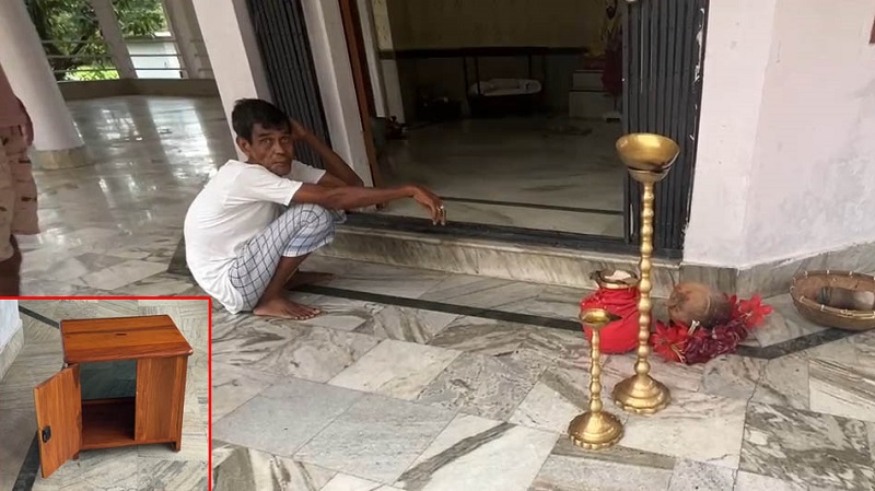 असमः गुवाहाटी के सोनापुर थाना क्षेत्र सामता काली मंदिर में हुई चोरी से नाराज स्थानीय लोग असमः गुवाहाटी के सोनापुर थाना क्षेत्र सामता काली मंदिर में हुई चोरी से नाराज स्थानीय लोग
