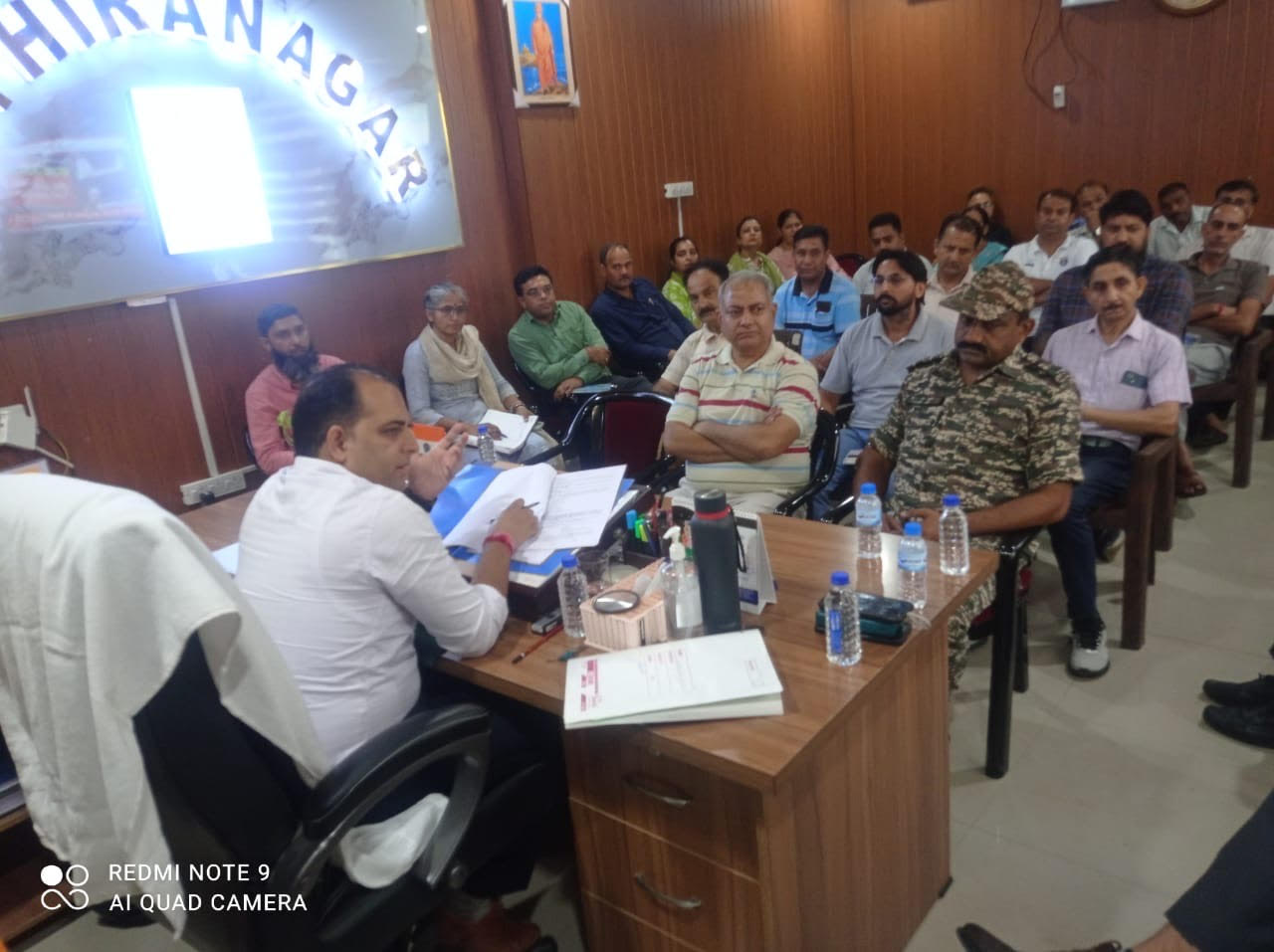SDM Hiranagar held a review meeting on preparations for Independence Day 2025 SDM Hiranagar held a review meeting on preparations for Independence Day 2025