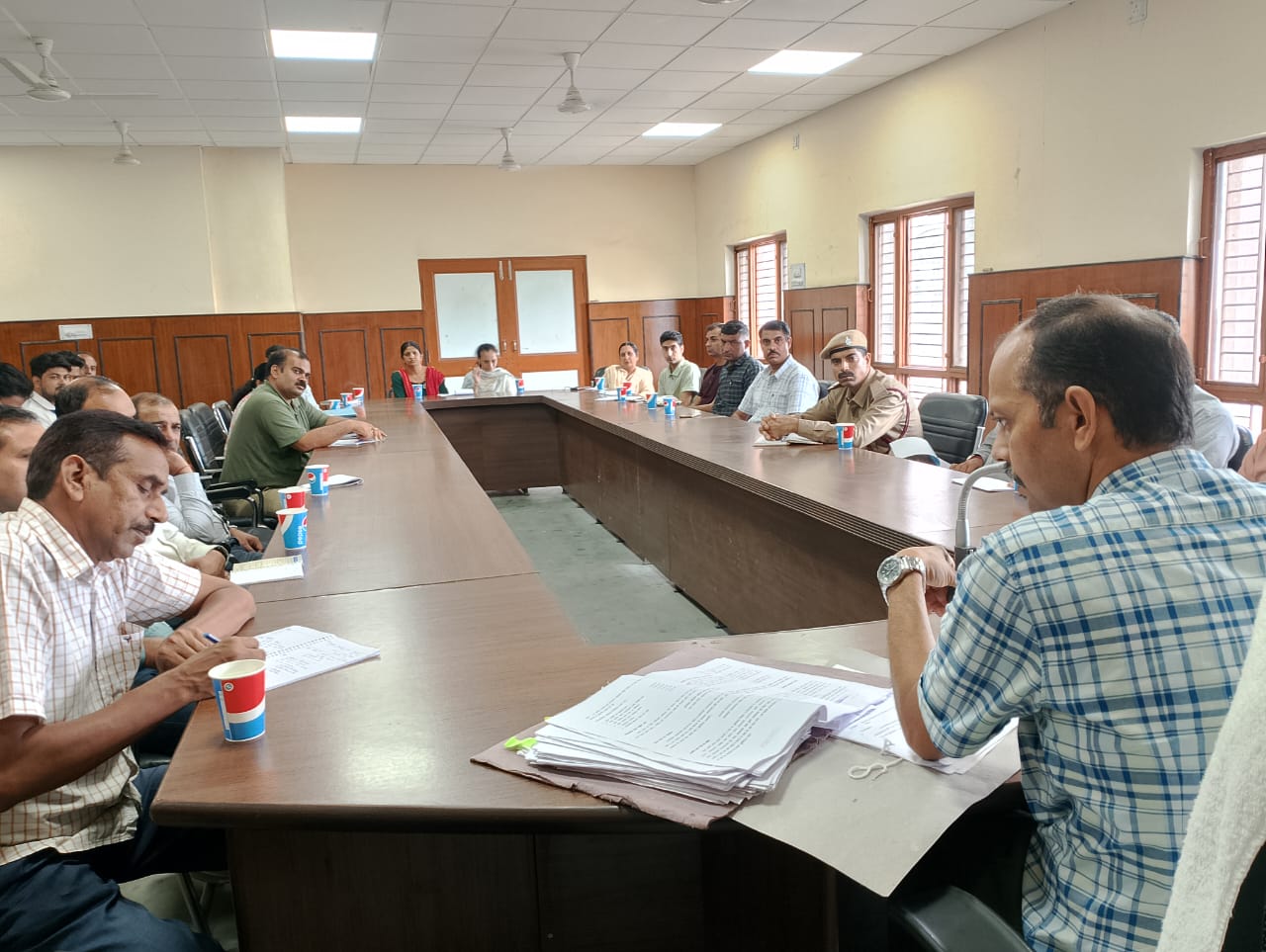 एसडीएम शशिपाल शर्मा ने की उपमंडल स्तरीय समारोह की तैयारियों की समीक्षा