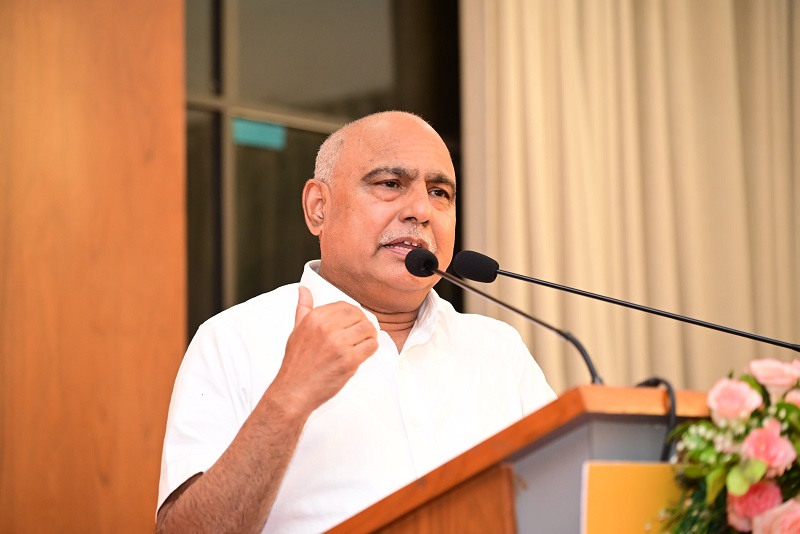 मुख्यमंत्री निवास पर  भाजपा की कामकाजी बैठक