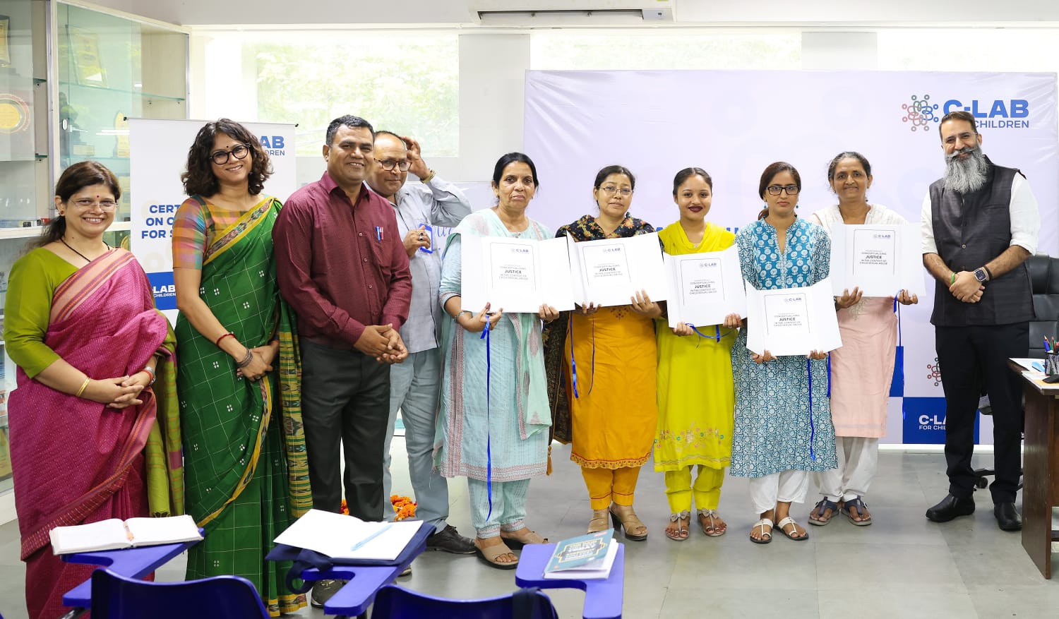 द सेंटर फॉर लीगल एक्शन एन बिहेवियर चेंज फॉर चिल्ड्रेन (सी-लैब) ने देश में अपनी तरह का पहला सर्टिफिकेट कोर्स शुरू किया