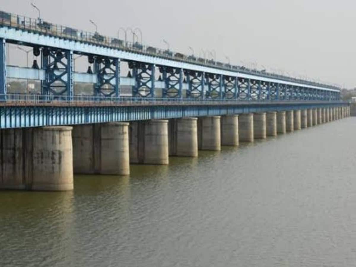 गंगा बैराज का छायाचित्र