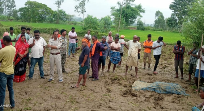 हाथियों के हमले से किसान की मौत हाथियों के हमले से किसान की मौत