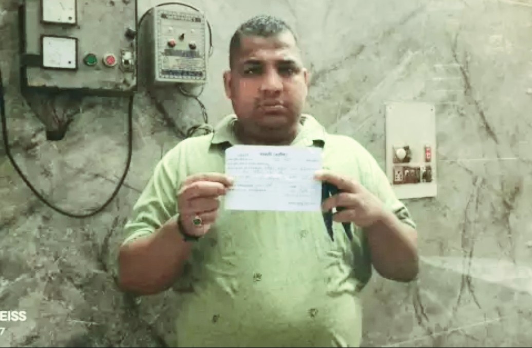 थाना किला क्षेत्र निवासी राकेश जानकारी देते हुए। थाना किला क्षेत्र निवासी राकेश जानकारी देते हुए।