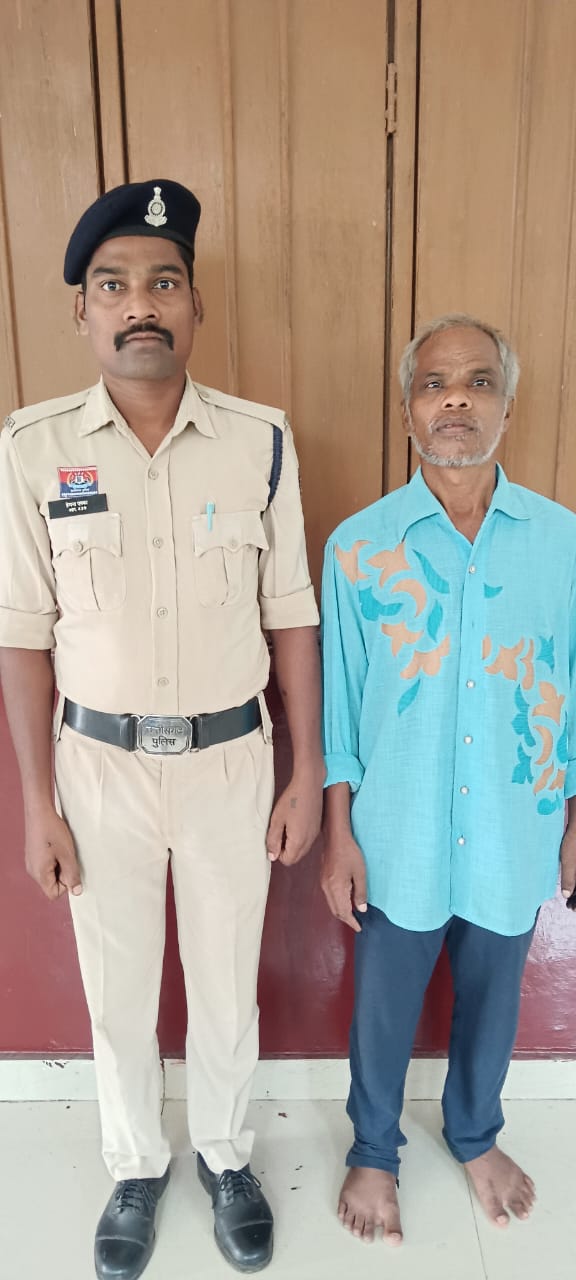 पुलिस के गिरफ्त में आरोपी पुलिस के गिरफ्त में आरोपी