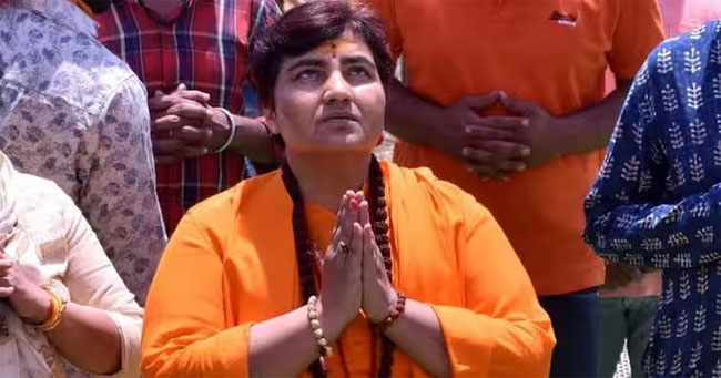 फाईल फोटो: साध्वी प्रज्ञा सिंह ठाकुर फाईल फोटो: साध्वी प्रज्ञा सिंह ठाकुर