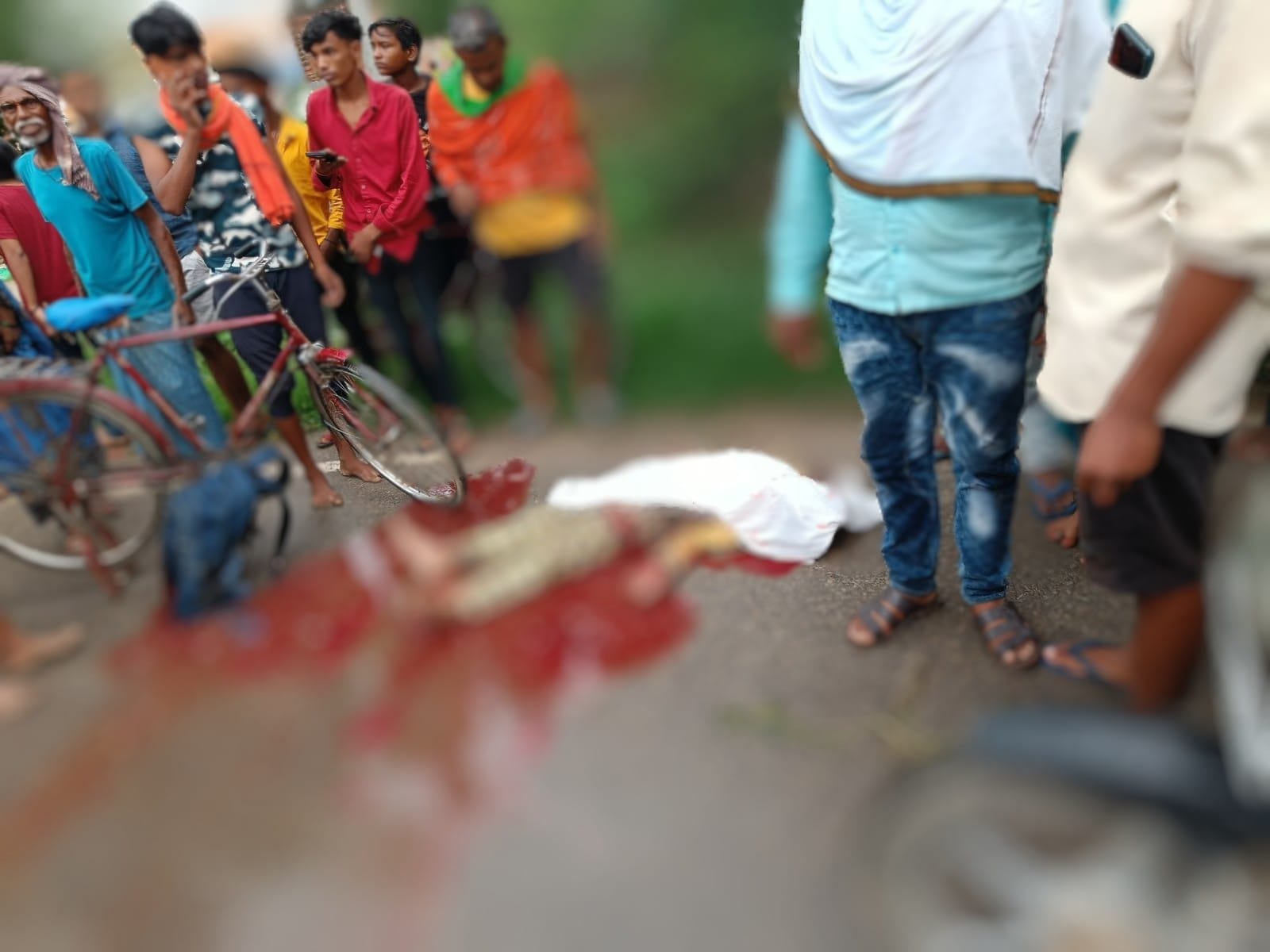 घटना स्थल का फोटो