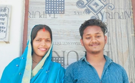 प्रधानमंत्री आवास योजना लाभार्थी अंजू (फोटो) प्रधानमंत्री आवास योजना लाभार्थी अंजू (फोटो)