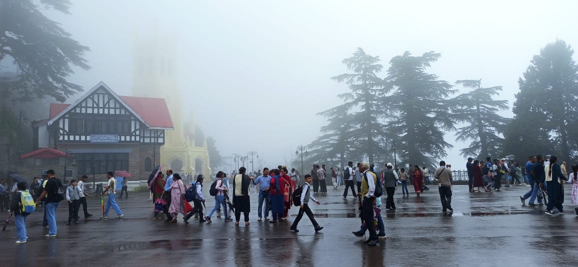 हिमाचल में वर्षा हिमाचल में वर्षा