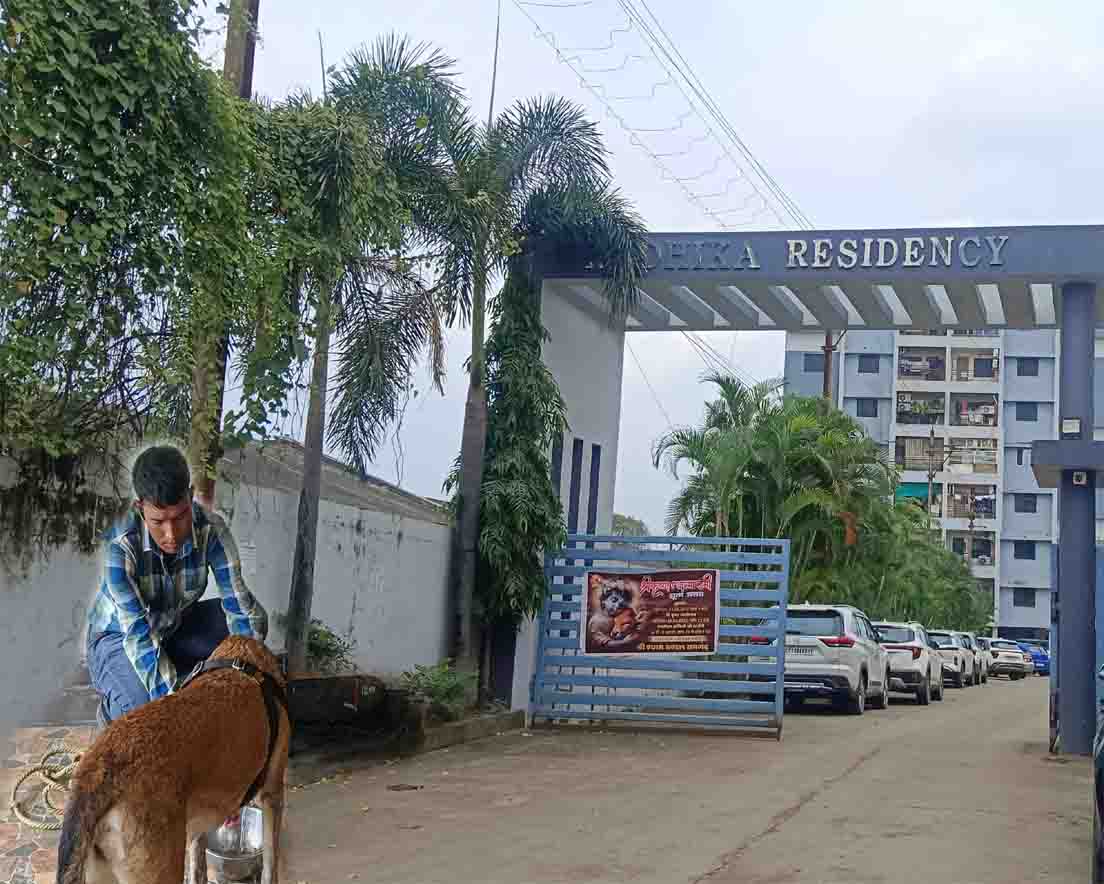 जहां चोरी हुई वह कालोनी जहां चोरी हुई वह कालोनी