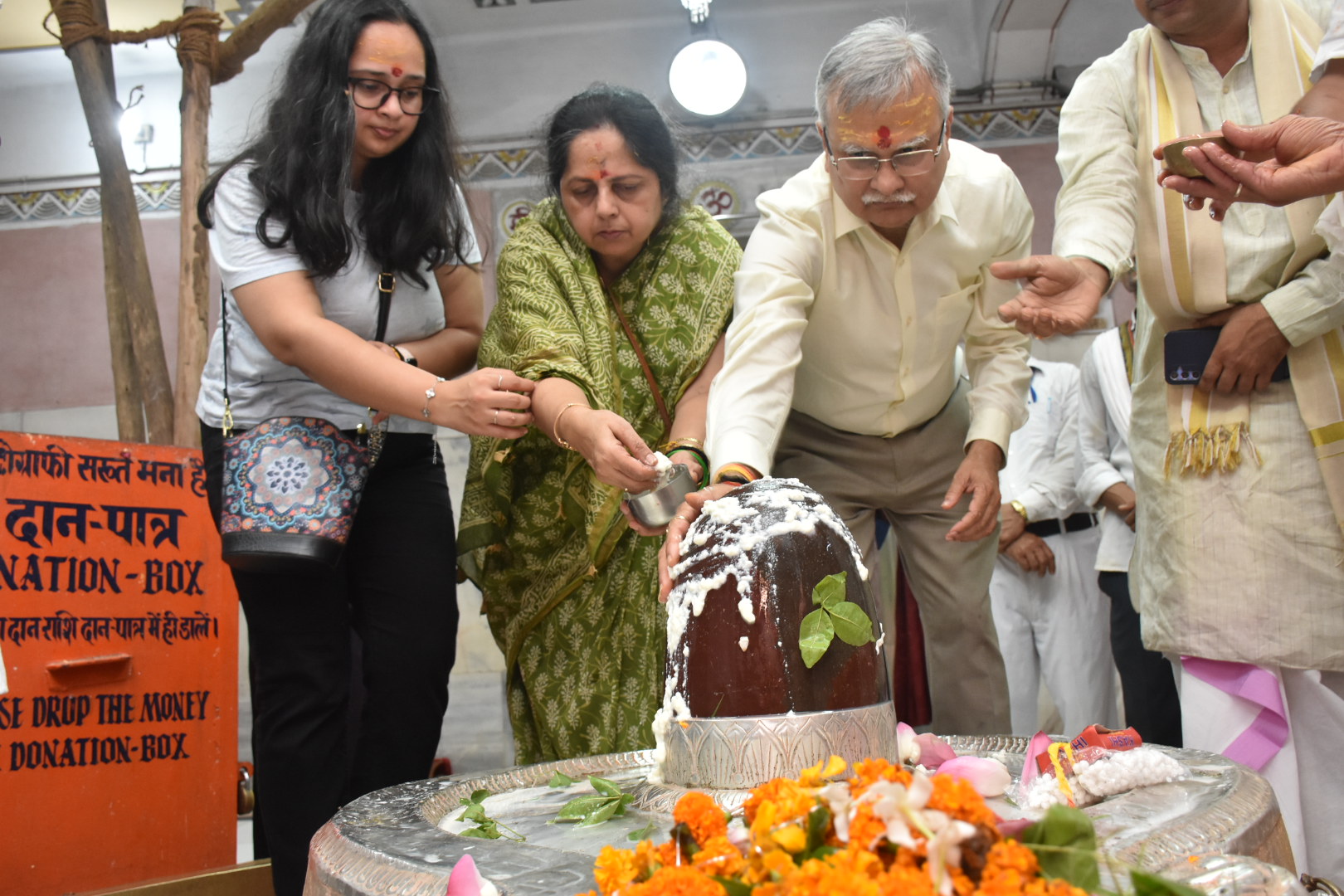 बीएचयू के नवागत कुलपति बीएचयू के नवागत कुलपति