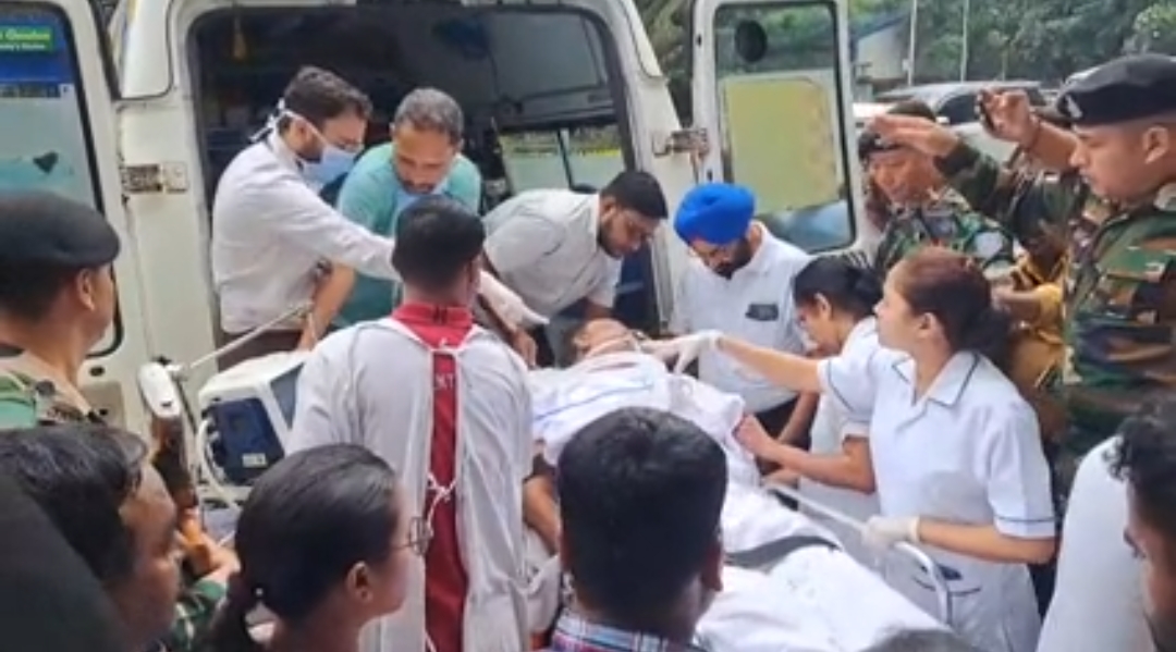 घायल शिक्षा मंत्री रामदास सोरेन घायल शिक्षा मंत्री रामदास सोरेन
