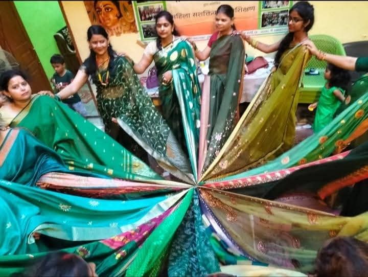 हरियाली तीज पर्व पर अस्तित्व फाउंडेशन में उमड़ा उल्लास पारंपरिक खेलों व गीतों से सजा कार्यक्रम हरियाली तीज पर्व पर अस्तित्व फाउंडेशन में उमड़ा उल्लास पारंपरिक खेलों व गीतों से सजा कार्यक्रम