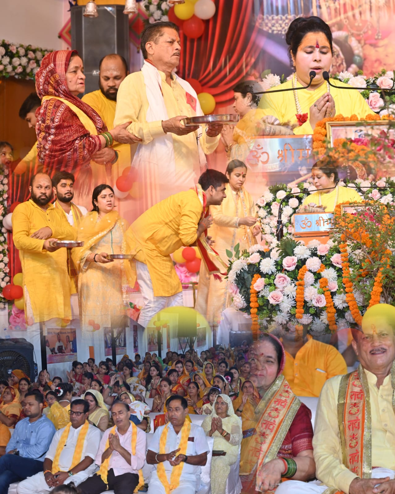 सजीव झांकी से कृष्ण जन्मोत्सव मना,बधाई गीत से कथा पांडाल में थिरके श्रोता गण सजीव झांकी से कृष्ण जन्मोत्सव मना,बधाई गीत से कथा पांडाल में थिरके श्रोता गण