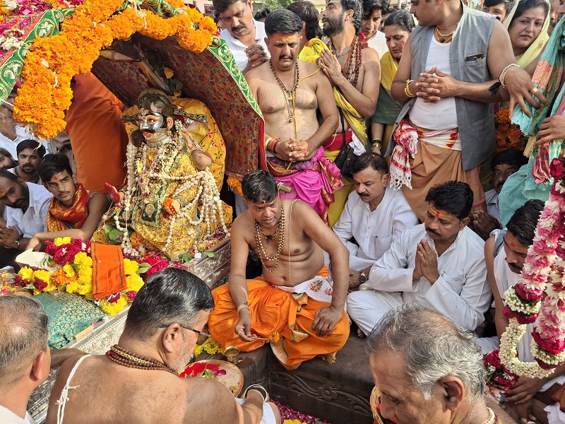 महाकाल की सावन मास की चतुर्थ सवारी महाकाल की सावन मास की चतुर्थ सवारी