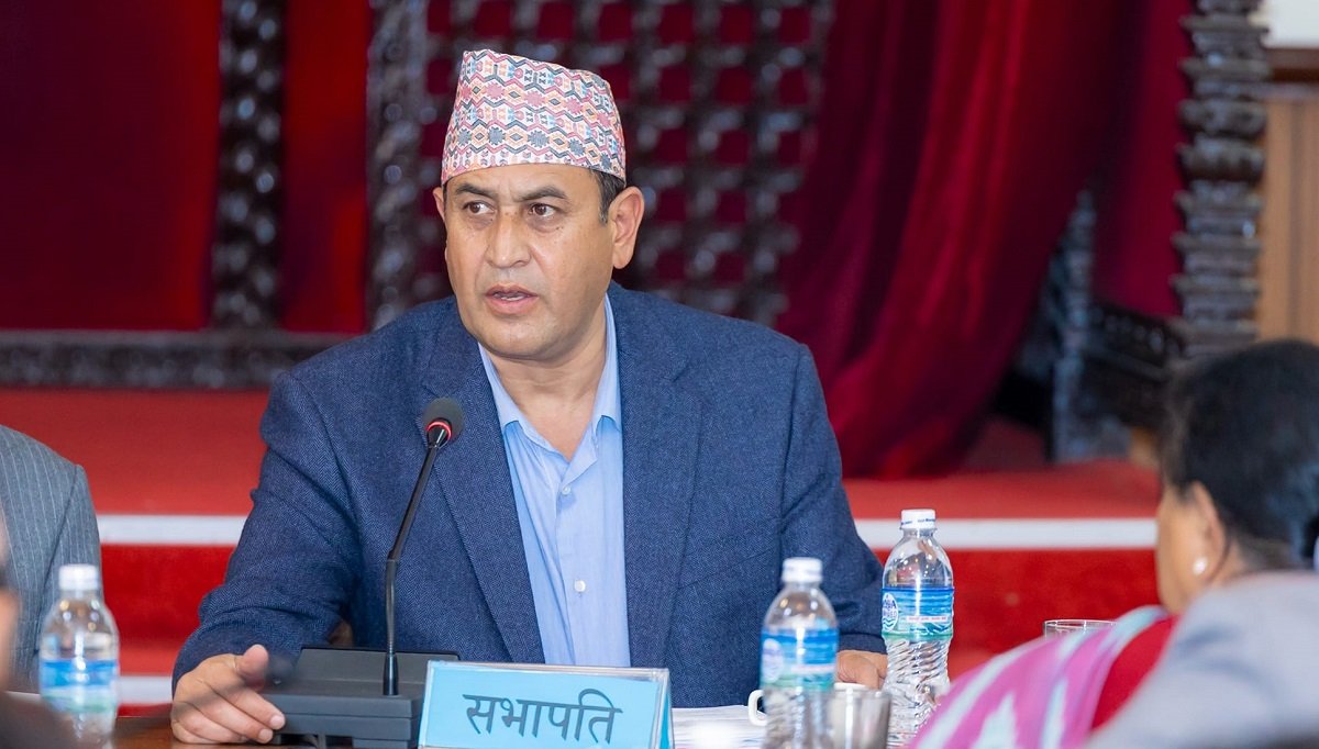 संसद की राज्य व्यवस्था समिति के अध्यक्ष रामहरि खतिवडा संसद की राज्य व्यवस्था समिति के अध्यक्ष रामहरि खतिवडा