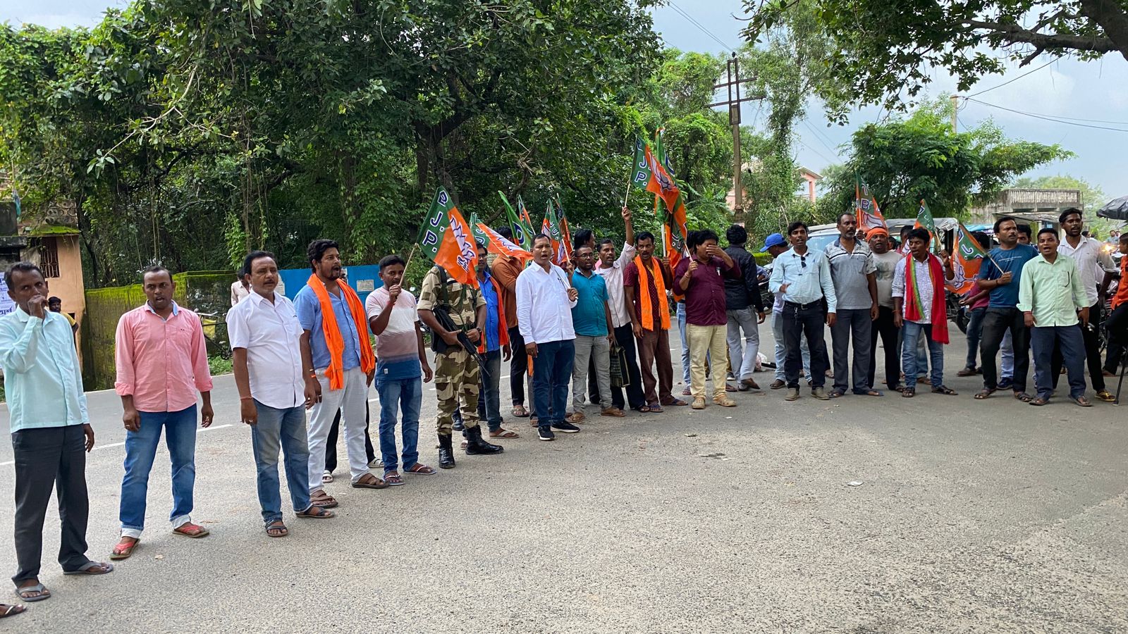 भाजपा का प्रदर्शन
