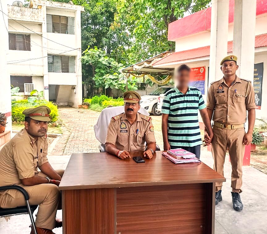 जमालपुर पुलिस टीम द्वारा गिरफ्तार गैंगेस्टर  20 हजार का इनामिया गिरफ्तार।