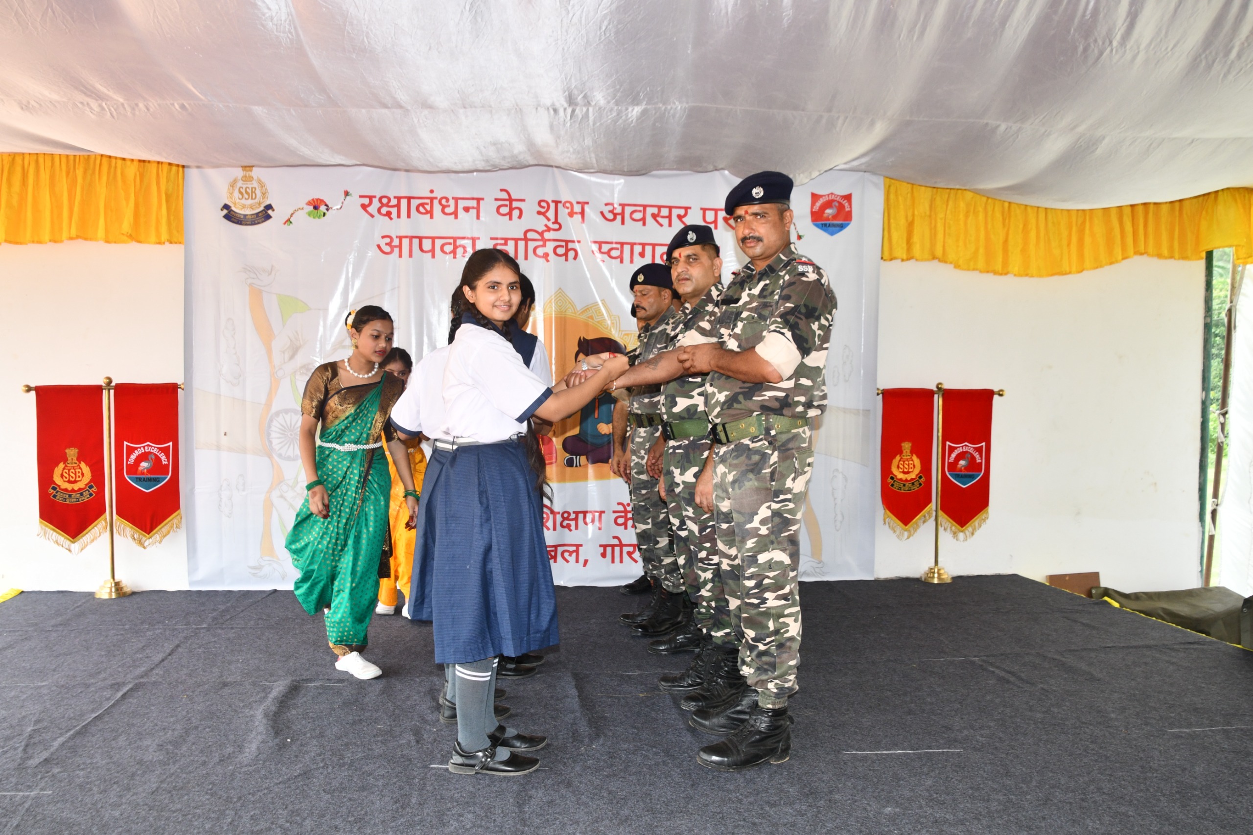 रक्षाबंधन के पावन पर्व को अखिल भारतीय क्रांतिकारी सम्मान संघर्ष मोर्चा के संयुक्त तत्वावधान में राष्ट्ररक्षा सूत्र बन्धन उत्सव के रुप मे मनाया गया*