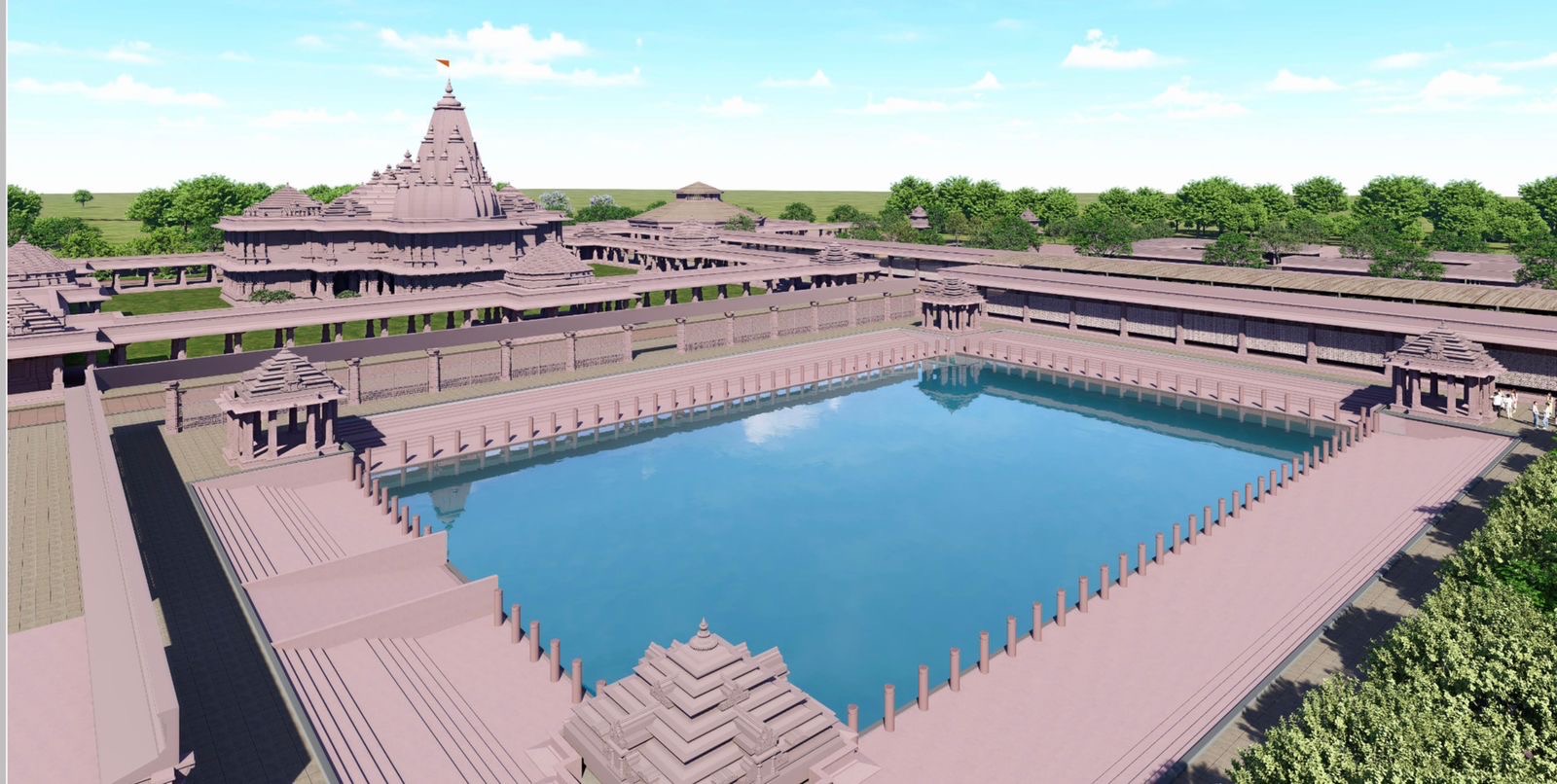 मां सीता के भव्य मंदिर का डिजाइन