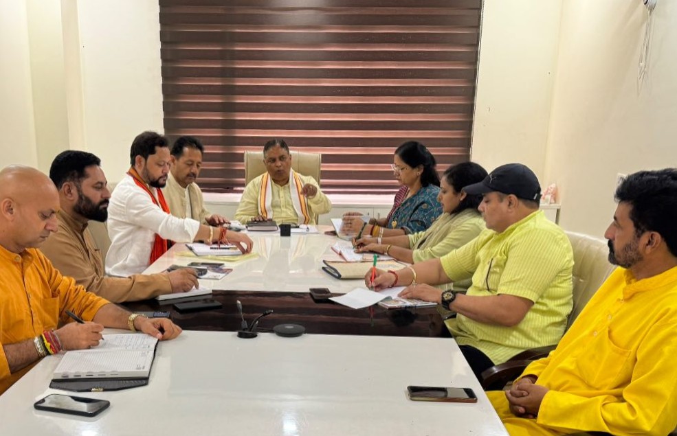 भाजपा मोर्चों को जम्मू-कश्मीर में हर घर तिरंगा अभियान का नेतृत्व करना चाहिए और भारत की एकता और संकल्प को प्रतिबिंबित करना चाहिए- सत शर्मा भाजपा मोर्चों को जम्मू-कश्मीर में हर घर तिरंगा अभियान का नेतृत्व करना चाहिए और भारत की एकता और संकल्प को प्रतिबिंबित करना चाहिए- सत शर्मा