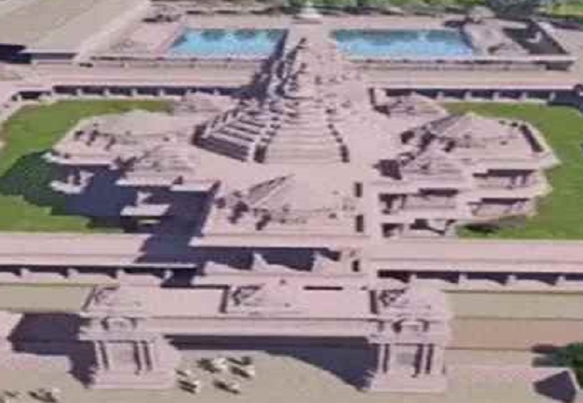 पुनौराधाम में माता जानकी मंदिर का पतिरूप