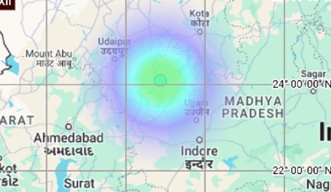राष्ट्रीय भूकंप विज्ञान केंद्र द्वारा साझा की गई भूकंप की तस्वीर राष्ट्रीय भूकंप विज्ञान केंद्र द्वारा साझा की गई भूकंप की तस्वीर