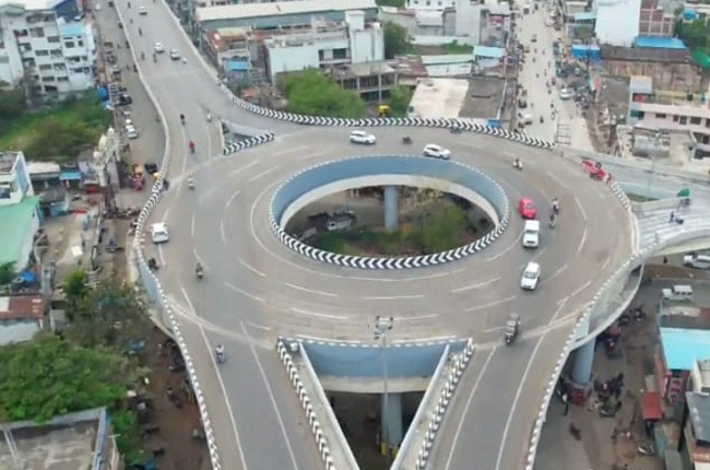 जबलपुर में निर्मित मध्य प्रदेश का सबसे बड़ा फ्लाईओवर