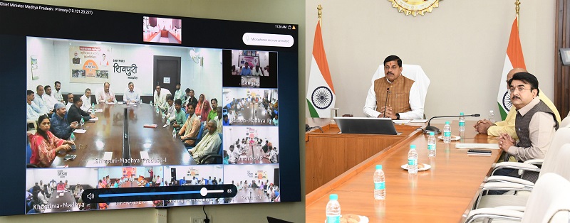 मुख्‍यमंत्री डॉ. मोहन यादव ने बाढ़ प्रभावितों से की चर्चा