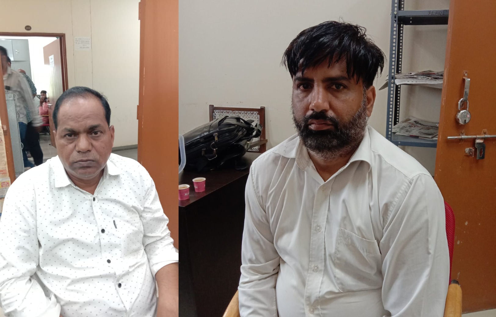 पुलिस कांस्टेबल और न्यायिक मजिस्ट्रेट का चतुर्थ श्रेणी कर्मचारी चार सौ रुपये रिश्वत लेते गिरफ्तार