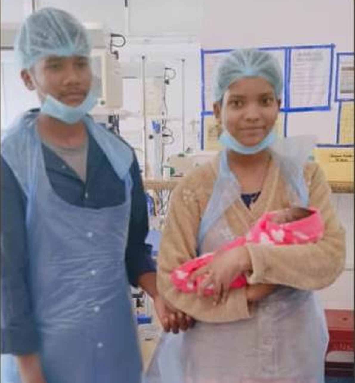 नवजात बच्चे की माता कंचन