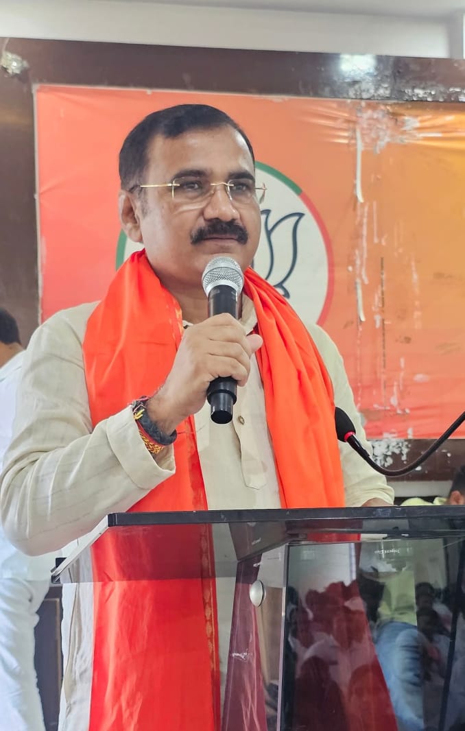 भाजपा क्षेत्र अध्यक्ष दिलीप पटेल