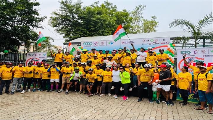 राइड फॉर प्राइड” साइकिल रैली में देशभक्ति का उमड़ा जज़्बा राइड फॉर प्राइड” साइकिल रैली में देशभक्ति का उमड़ा जज़्बा