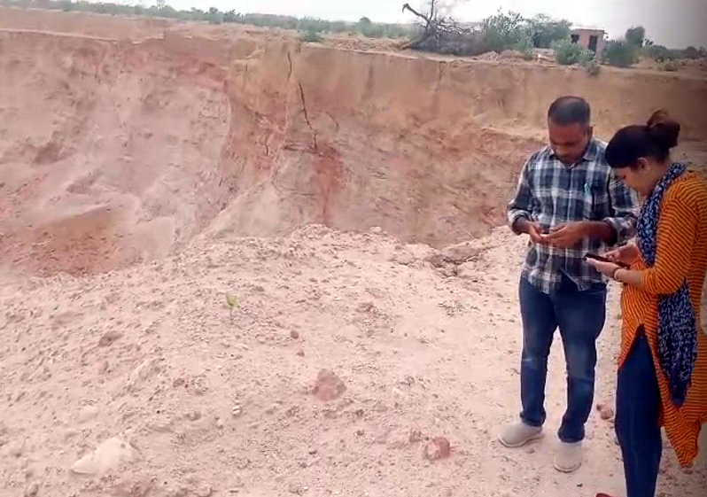 बजरी का अवैध खनन करने पर 16.85 करोड़ का लगाया जुर्माना