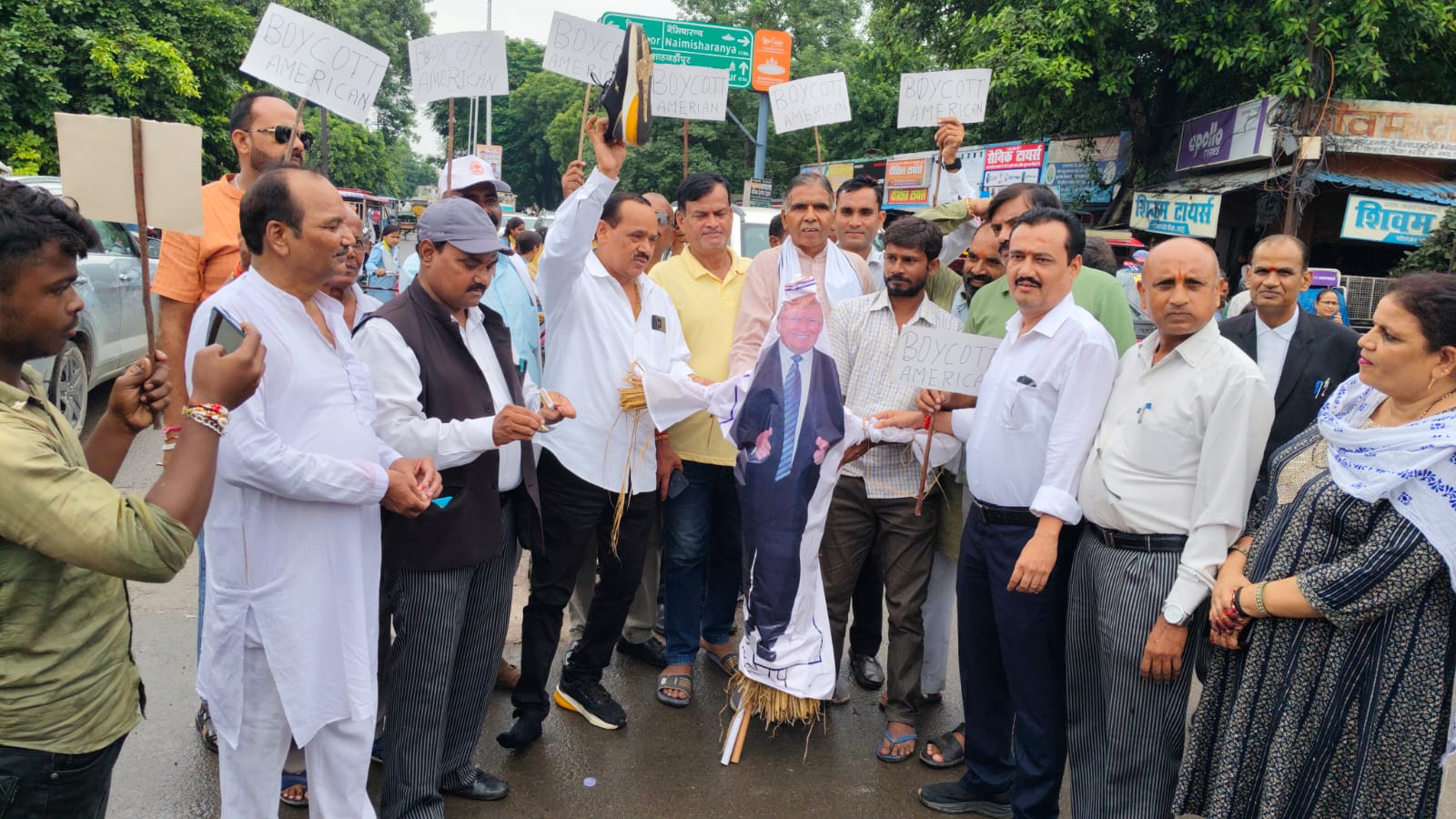 अमेरिका व अन्य विदेशी सामानों को नहीं बिकने देंगे:हर्ष वर्धन सिंह