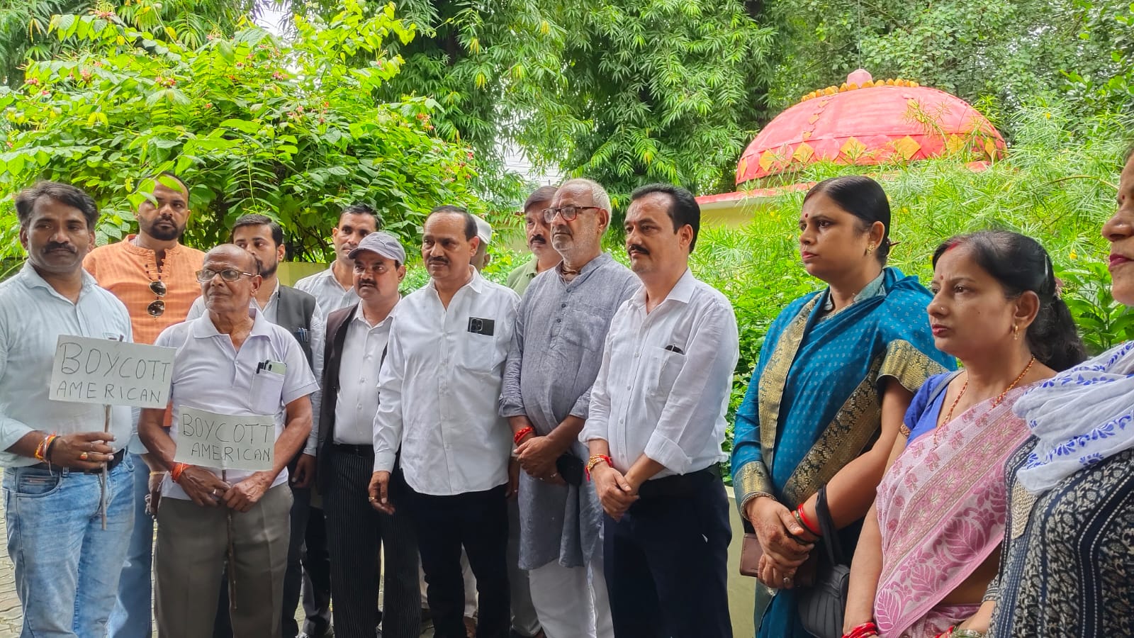अमेरिका व अन्य विदेशी सामानों को नहीं बिकने देंगे:हर्ष वर्धन सिंह