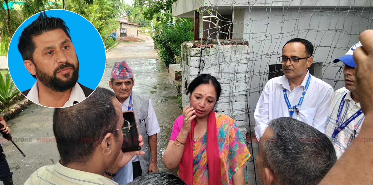 जेल पहुंचे राष्ट्रीय मानवाधिकार आयोग की टोली और इंसेट में रवि